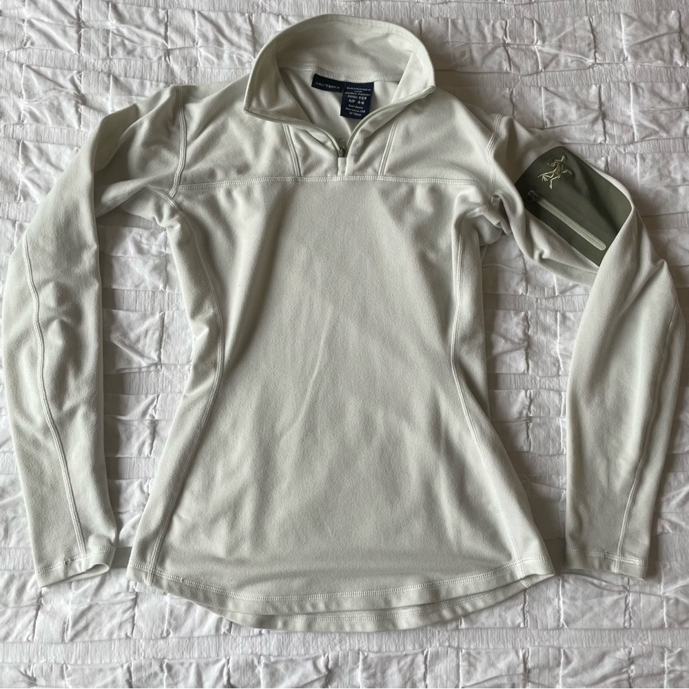 Arc’teryx polartec 1/4 Zip size XS